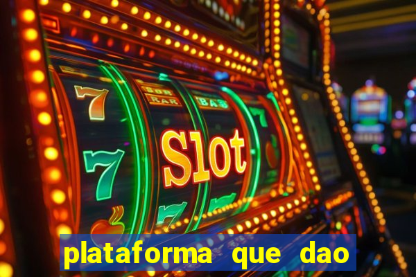 plataforma que dao bonus no cadastro